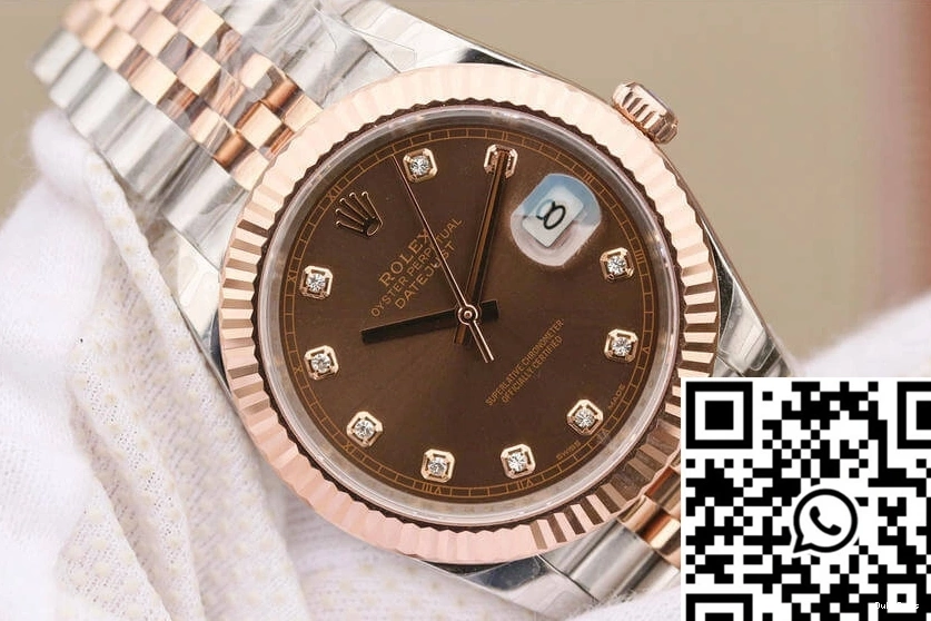 Datejust Rolex EW Diamond-Studded Dial Factory M126331-0004 0203